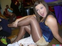 Cute blonde German teen